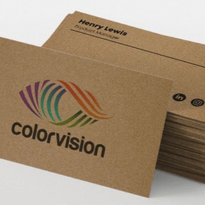 Brown Kraft Business Cards