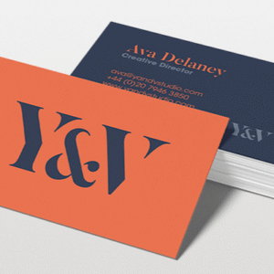 Textured Business Cards