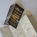 A3 Folded Takeaway Menu Leaflets